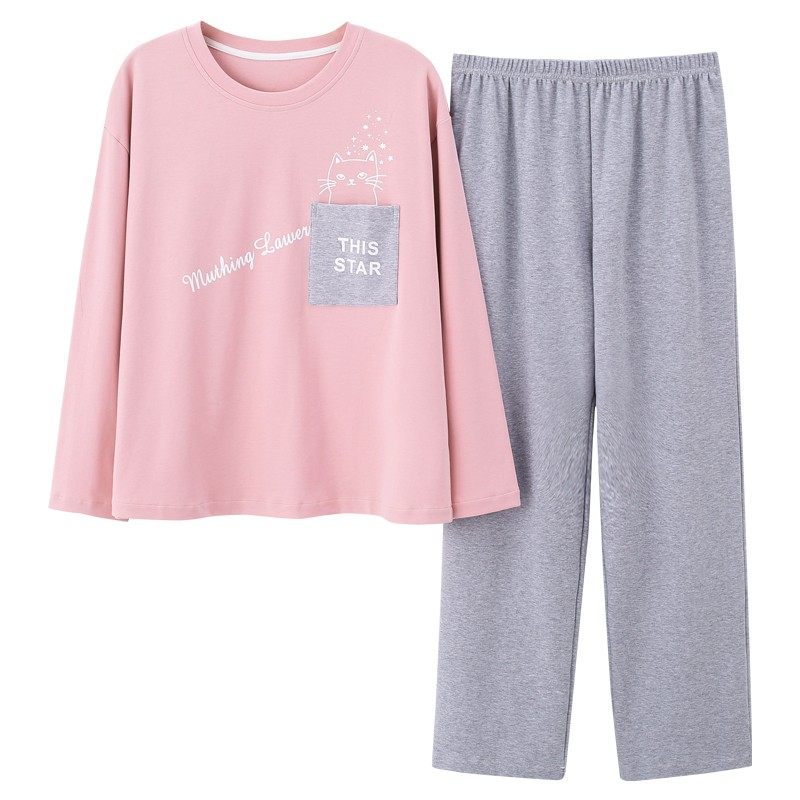 情侣睡衣春秋长袖2021年新款全棉女士秋天冬季男士家居服套装,女士内衣/男士内衣/家居服,睡衣/家居服套装,淘宝优惠券,粉丝福利购,淘宝优惠卷