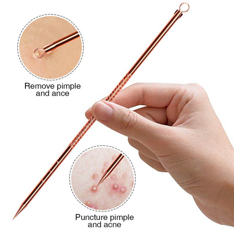 ZOECHIC Acne Pimple Blackhead-Remover-Tool Facial-Pore-Clean图片