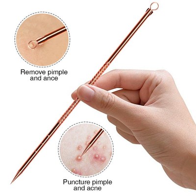 ZOECHIC Acne Pimple Blackhead-Remover-Tool Facial-Pore-Clean