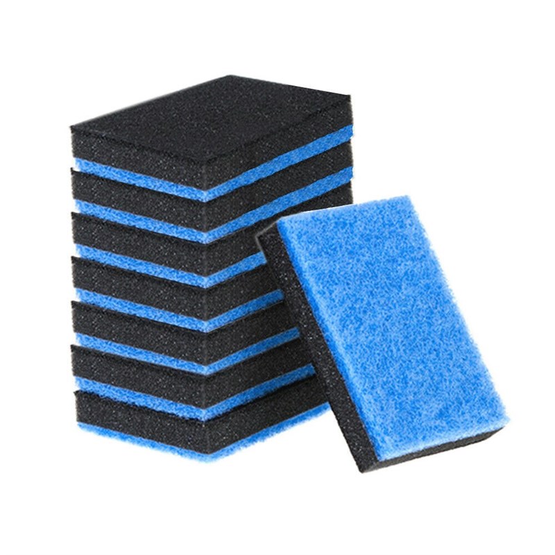 Cast Iron Cleaner  Emery Sponge Chainmail Scrubber Stainless