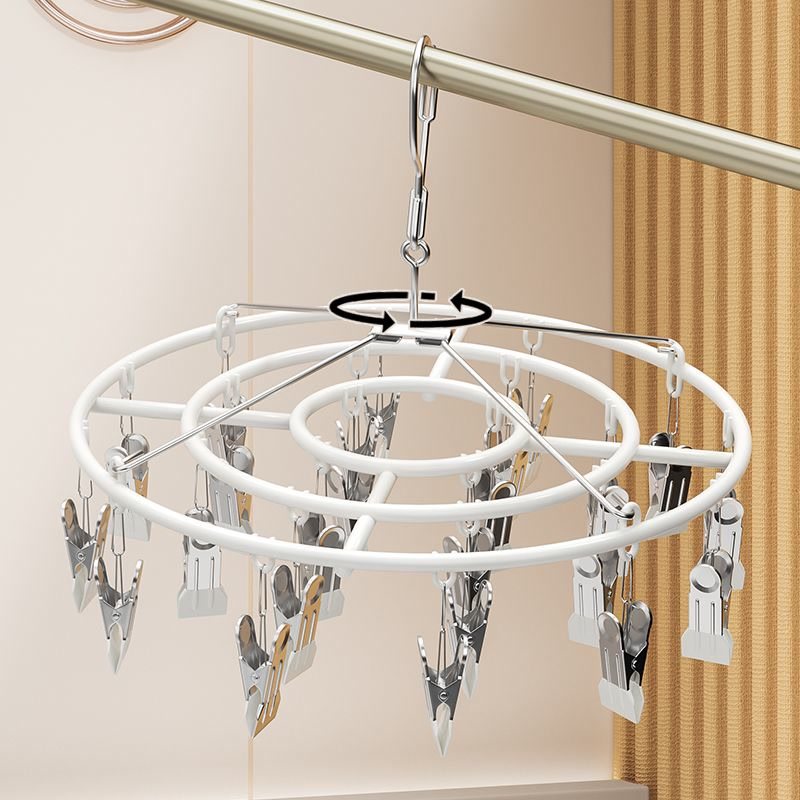 不锈钢晾衣架晾多用防掉家用内衣多夹J子圆形阳台防锈圆形晾衣架,住宅家具,组合衣架,淘宝优惠券,粉丝福利购,淘宝优惠卷