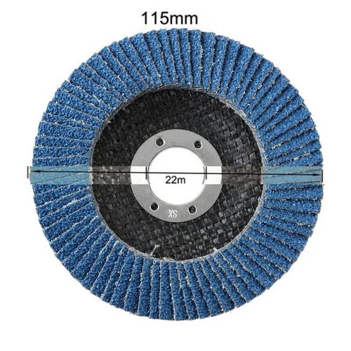 10pcs Flap Discs 115mm 4.5 inch Sanding Discs 40/60/80/120 G