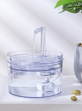 小M6代宠物饮水机智能猫咪狗狗电自动循环活流喂喝水X神器用品园