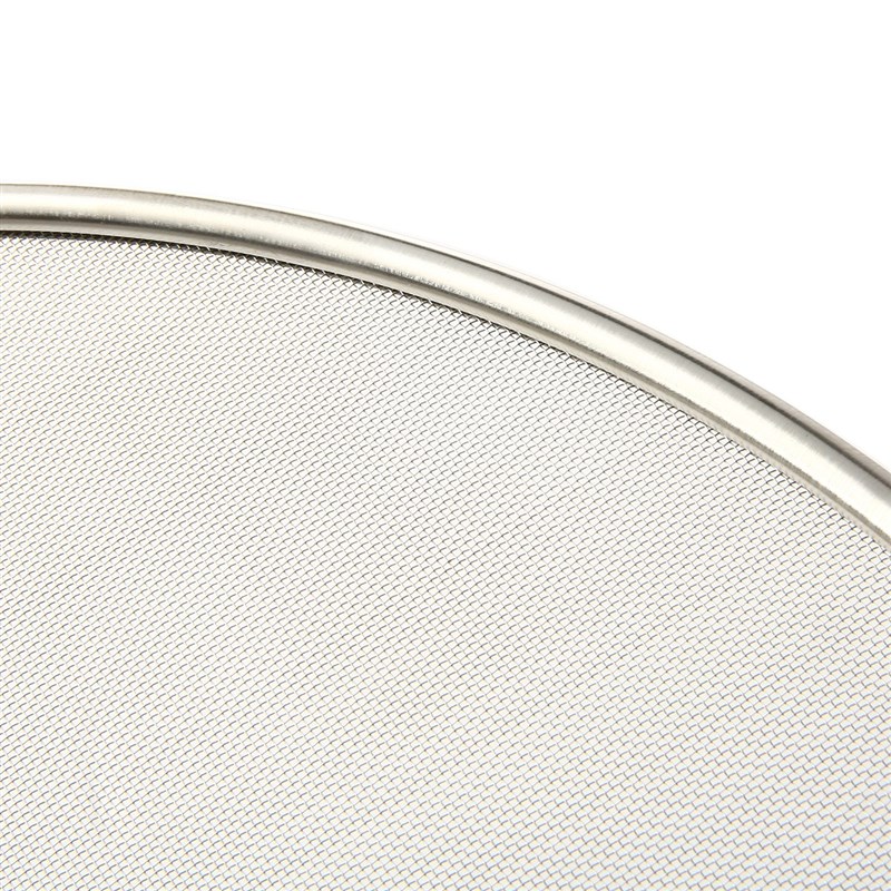 1pcs 29cm/33cm Stainless Steel Splatter Screen Mesh Pot Lid