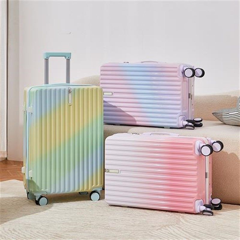 渐变色多功能行李箱28寸大容量女拉杆箱24寸万向轮密码箱男旅行箱,箱包皮具/热销女包/男包,旅行箱,淘宝优惠券,粉丝福利购,淘宝优惠卷