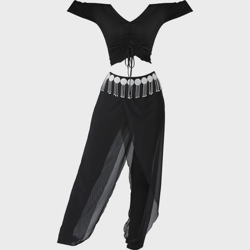 舞蹈练功服女灯笼裤形体训练服装女古典民族舞套装舞韵瑜伽表演服
