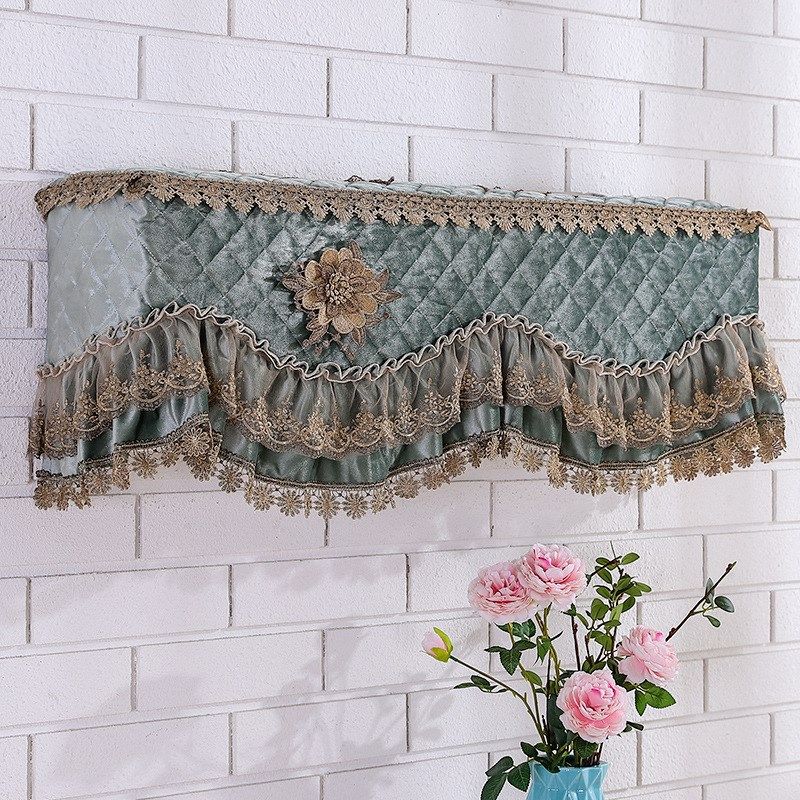 短绒空调防尘罩欧式布艺挂式空调罩开机不取壁挂.罩,收纳整理,空调防尘罩,淘宝优惠券,粉丝福利购,淘宝优惠卷