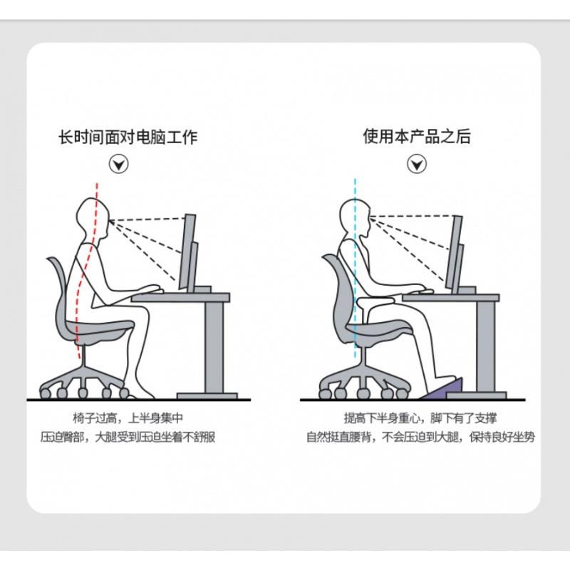 办公室脚凳沙发脚踏板垫脚防翘二郎腿神器桌下放腿踩脚蹬搁脚凳子