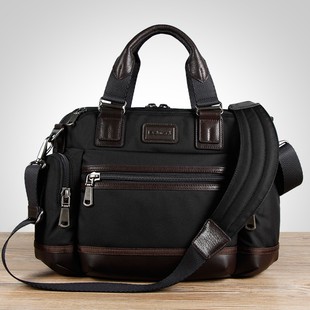 新款牛津布男包手提包男士公文包男商单肩包牛津纺弹道尼龙222619