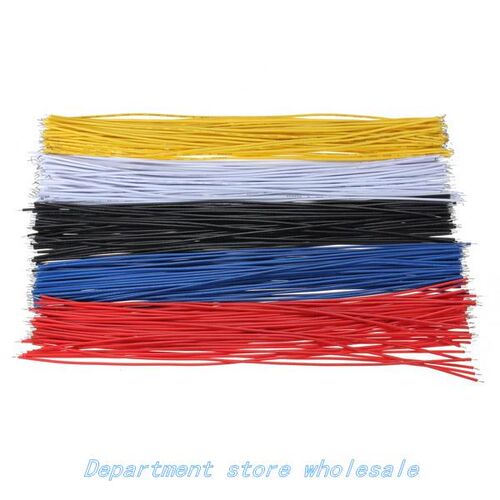 热销Electric Unit 50pcs Breadboard Jumper Jump Cable Coded W