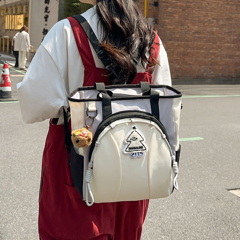 小清新背包女大学生逛街外出可爱迷你双肩包小学生少女轻便单肩包