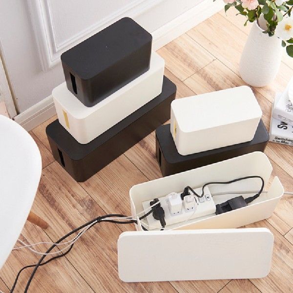 速发New Power Line Cable Storage Box Dustproof Charger Case