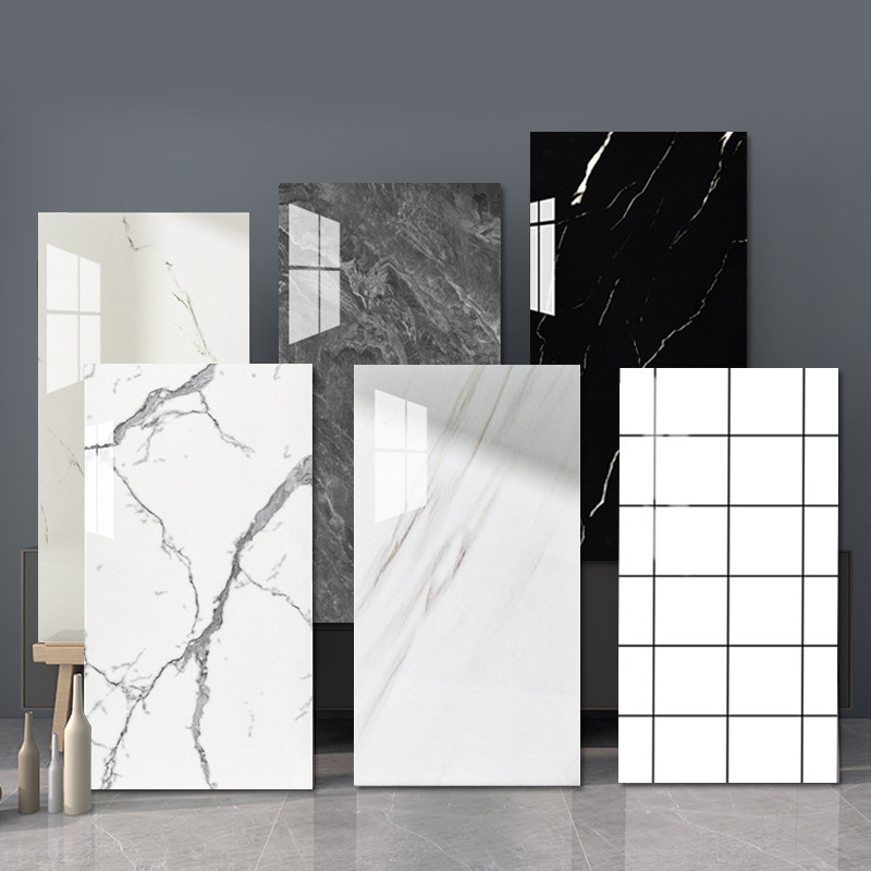 浴室卫生间墙贴自粘防水防潮瓷砖翻新遮丑厕所墙面大理石贴纸装饰