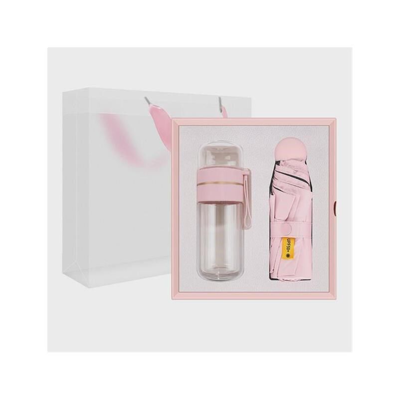 玻璃杯女生办公室家用大肚水杯高颜值便携茶水分离泡茶杯杯子带盖