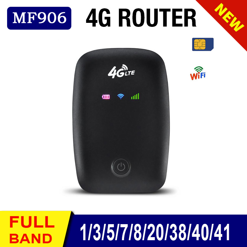 推荐MF906 Pocket USB Modem 4G Wifi Router wth Sim Card Slot