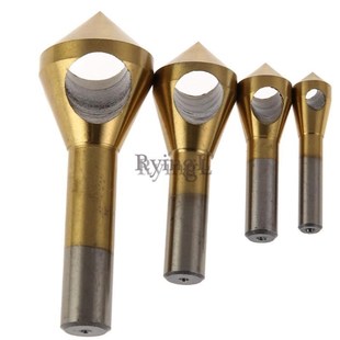 Titanium 极速4pcs 20mm 1010 1515 Coated Countersink Deb