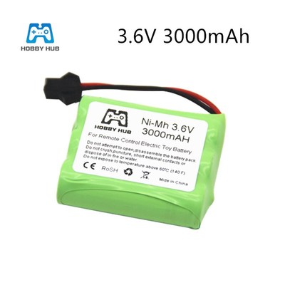 NI MH 3.6V 3000mAh  Rechargeable Battery  3.6 v nimh batter