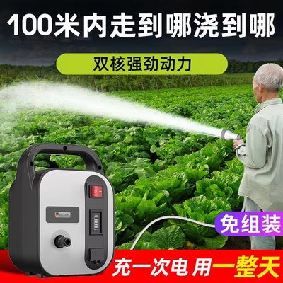 充电式抽水泵浇菜神器菜地淋菜浇水抽水机农用灌溉新型浇地浇水机