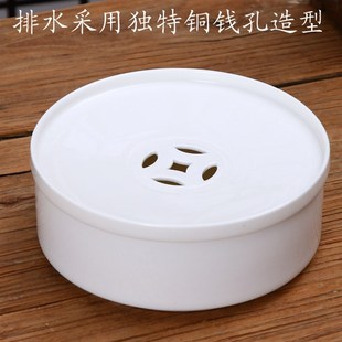 潮汕功夫茶茶具套装 小瓷茶盘盖碗杯一 家用潮州定 制陶瓷老式