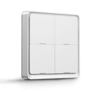 4键情景开关无线随意贴涂鸦智能开关远程zigbee场景凌动开关面板