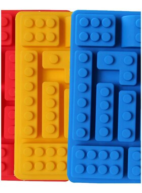 1 Piece Silicone Lego Building Blocks Robot 3D DIY Mold Choc