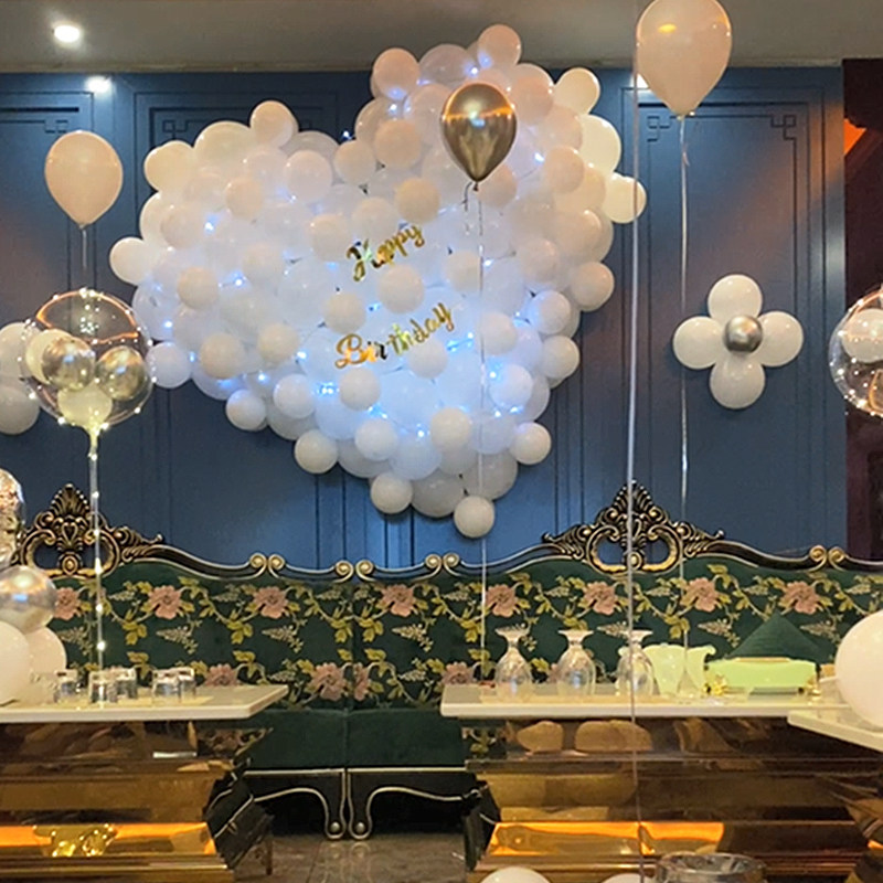 求婚布置创意用品女神表白生日装饰ktv室内包厢场景派对男友网红