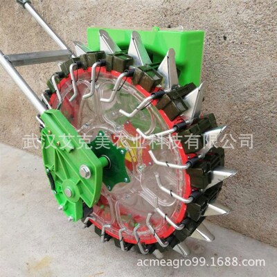 20嘴人力手推式可调高粱谷子播种药材花生L蔬菜点播机播种施肥一