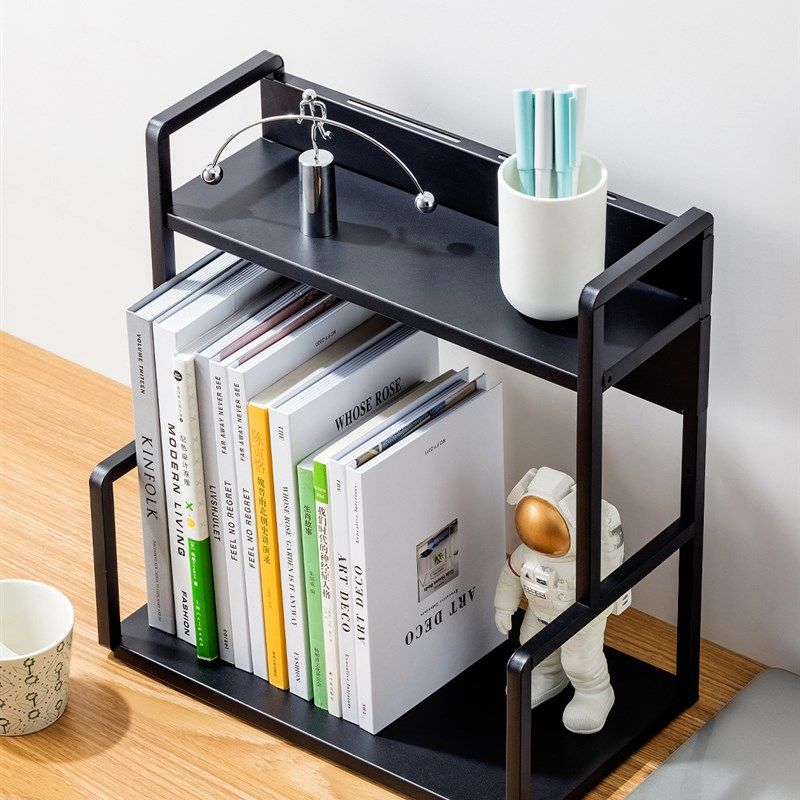 书桌上简易儿童小书架学生宿舍桌面置物架简约多层书柜收纳办公室,收纳整理,书桌收纳置物架,淘宝优惠券,粉丝福利购,淘宝优惠卷