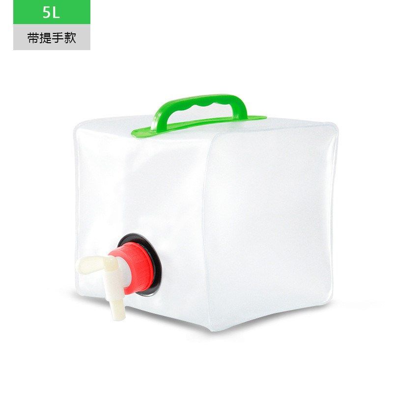 户外20l折叠水袋大容量便携式盛水容器塑料水桶水壶野营装备新款