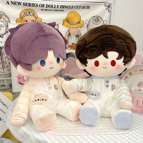 40厘米棉花娃娃坐姿衣服一番赏坐姿睡衣玩偶替换装无属性坐体娃衣