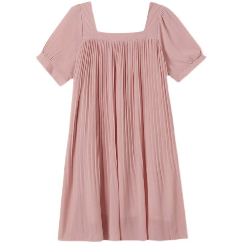 孕妇夏装连衣裙雪纺夏季薄款宽松时尚气质外出2021新款小个子洋气