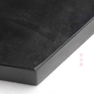 乌金石六边形花盆创意假山托盘盆栽底座排水口造景盆客厅玄关摆件