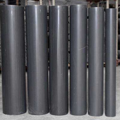 PVC棒料 聚氯乙烯棒料 黑白灰色PVC实心圆棒 全新料耐酸碱塑料棒