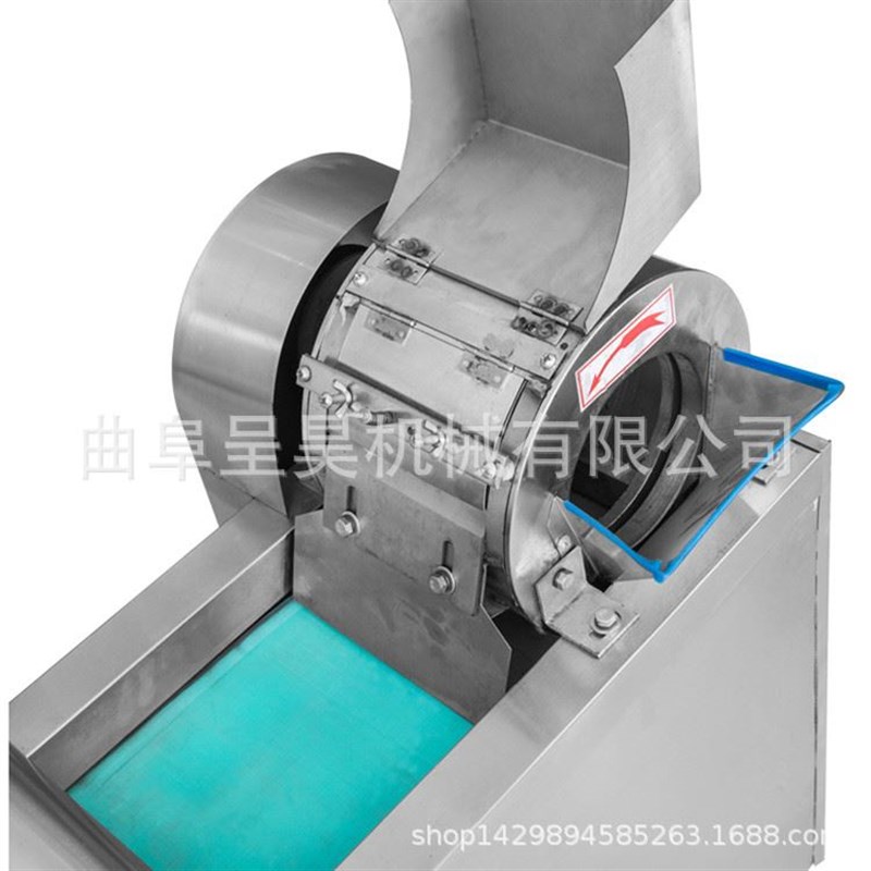 可以切面条的传送带切菜机一机多用尺寸能调萝卜切片切丝机出厂价