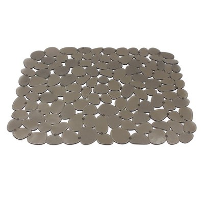 30*40cm Adjustable Kitchen Sink Dish Drying Mat Soft Plastic