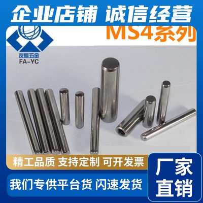 正公差销钉 定位销BLF01/35-D4-L6/8/10/12/15/20/25/30/35/40/50