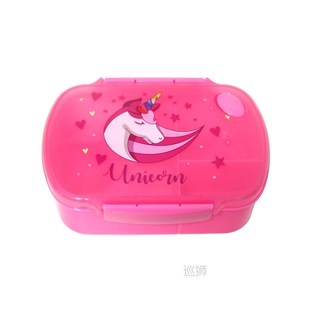 Bac Lunch Kids Student Cartoon Grade Food Box Unicorn New