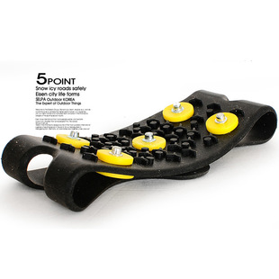 Non Spikes slip Ice Snow Shoe Claws 速发5 Cove Crampon Teeth