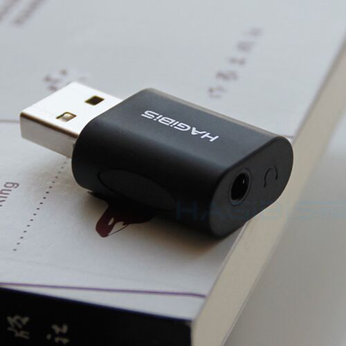 Hagibis USB External Sound Card Converter USB to Jack 3.5mm