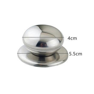 Cover steel Replaceable Lid Stainless Glass Pot Handle Pan