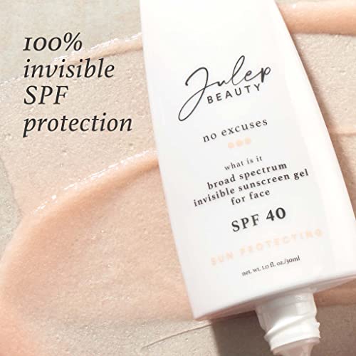 速发Julep No Excuses SPF 40 Clear Facial Sunscreen Broad-Spe