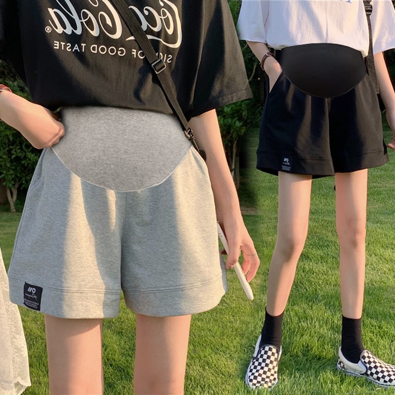 孕妇短裤女夏季外穿宽松阔腿裤子休闲运动安全裤夏装打底短裤薄款