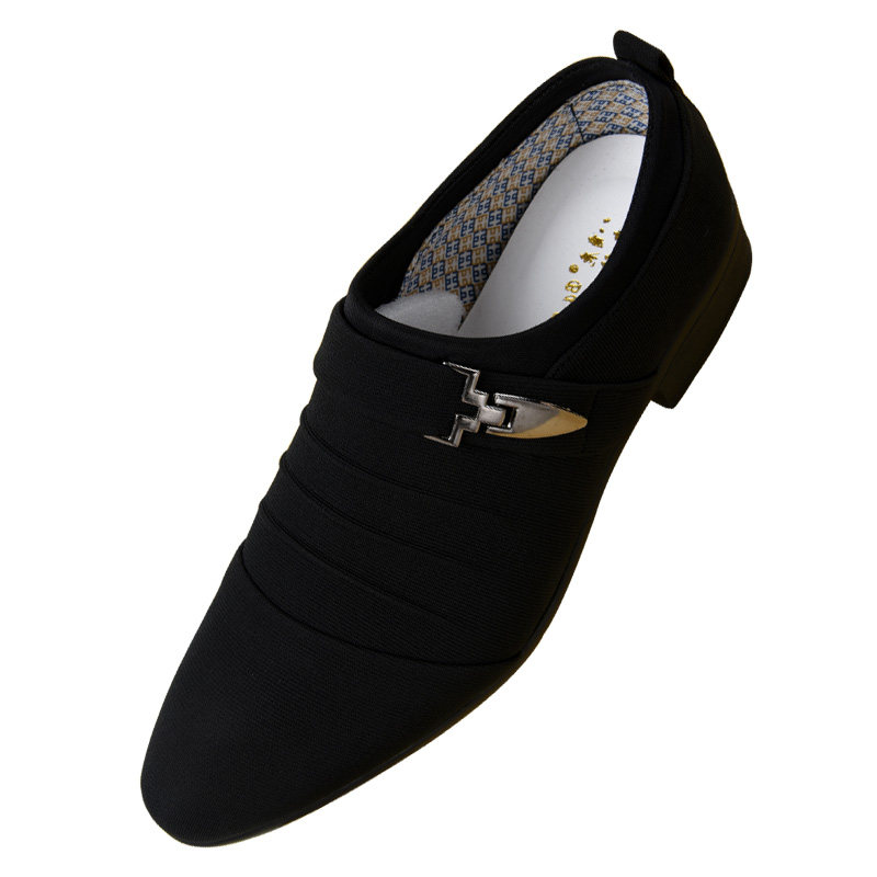 男士皮鞋冬季2021新款尖头无鞋带英伦休闲鞋潮流韩版帆布皮鞋男,流行男鞋,单鞋,淘宝优惠券,粉丝福利购,淘宝优惠卷