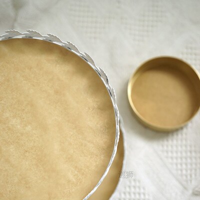 Baking greaseproof paper natural color no bleaching silicone