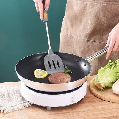 推荐Aluminum Alloy Long Handle Non-Stick Frying Pan Multi-Si