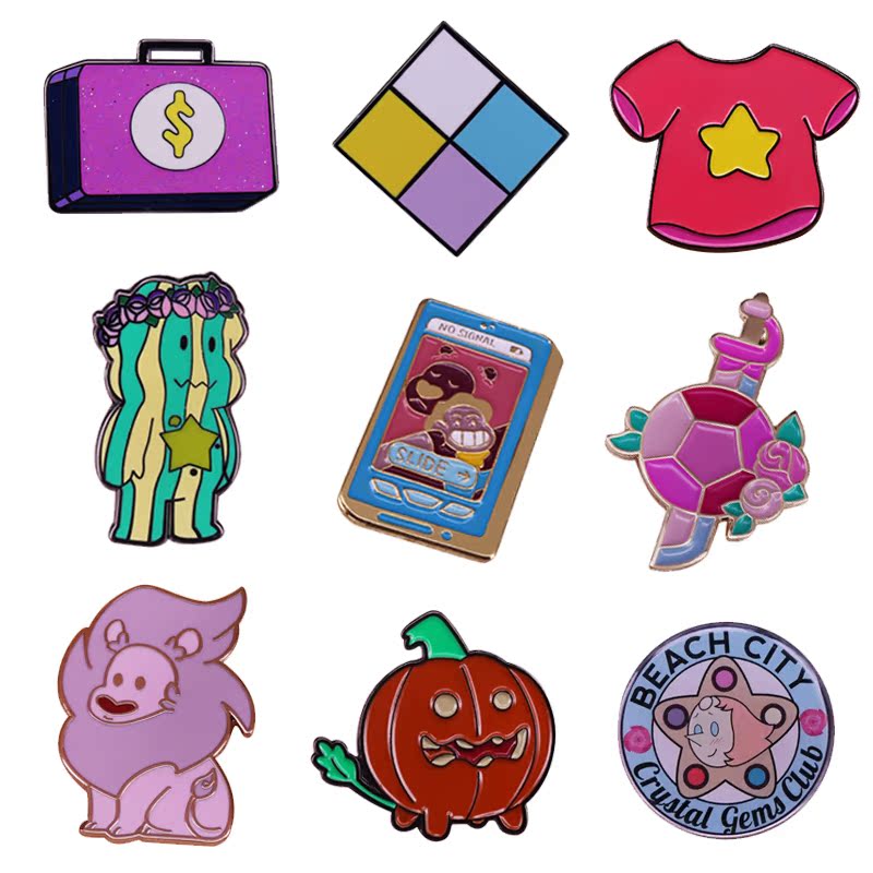 Steven Universe Badge Collection DLion Pumpkin Dog Millionai