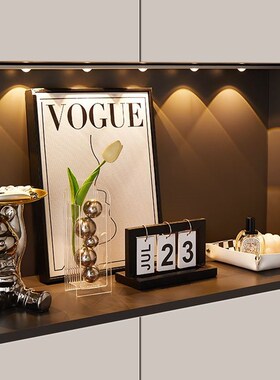 轻奢入户鞋柜玄关摆件家居客厅高端大气上档次电视柜餐柜装饰现货