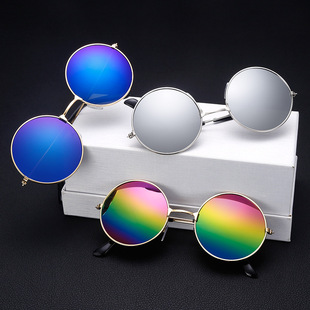 Classic New Fashion Round 速发2021 Sunglasses Frame Metal