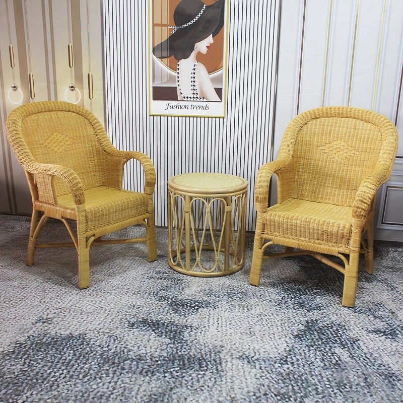 天然藤编休闲椅家用阳台客厅庭院茶桌H椅真藤靠背椅沙发椅老人藤,住宅家具,阳台椅,淘宝优惠券,粉丝福利购,淘宝优惠卷
