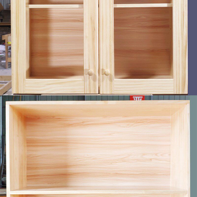 松木实木书柜厨房壁挂橱柜吊柜玻璃门墙壁柜储物柜挂墙式墙柜定制,住宅家具,吊柜/壁柜,淘宝优惠券,粉丝福利购,淘宝优惠卷